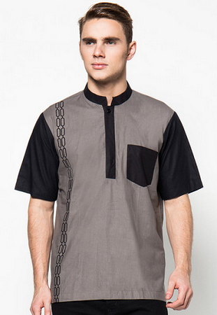 Terbaru!! Baju Koko Modern Lengan Pendek Paling Trendy