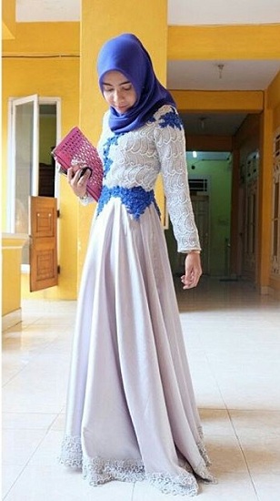 Wow Beberapa Contoh Model Dress Kebaya Modern